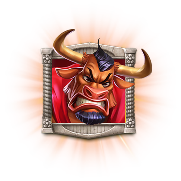 Toro Goes Berserk character art for Wild Toro